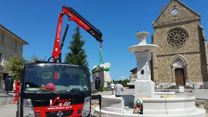 Location camion grue avec chauffeur