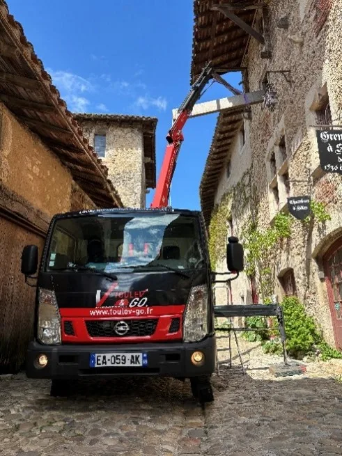 Camion grue 3T5 (permis B)